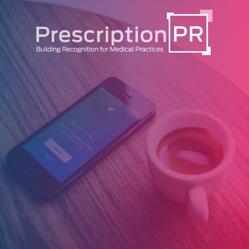Prescription pr - engaging customers on Twitter for medical professionals.